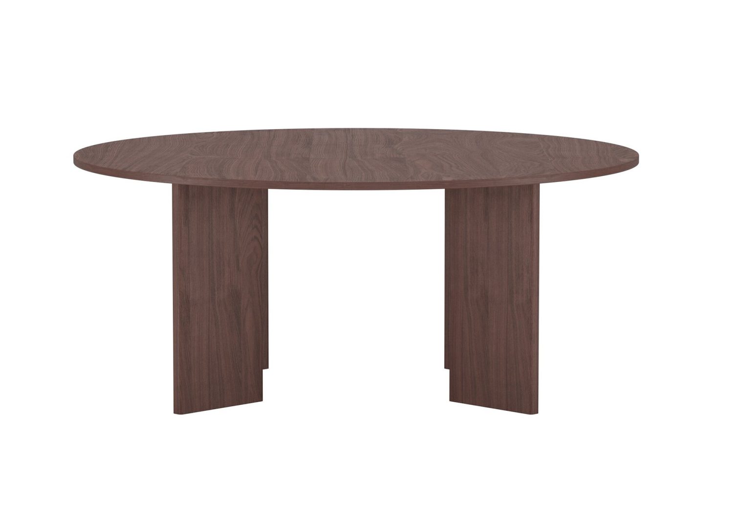 Vue produit de la table à manger Graos moka