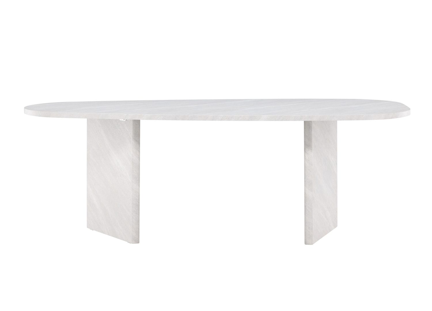 Détail de la table de repas Grönvik blanc