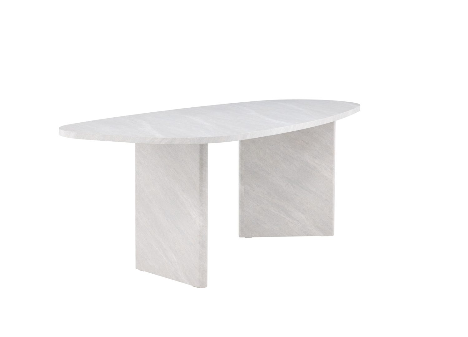 Table à manger Grönvik blanc vue sous un autre angle