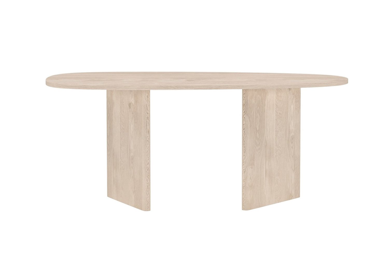 Détail de la table de repas Grönvik naturel