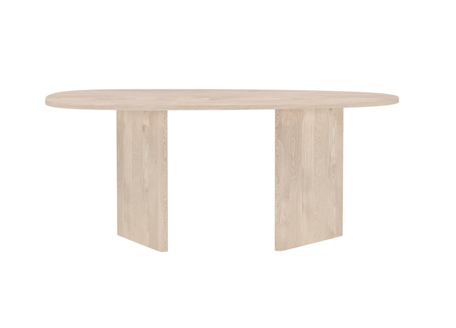 Détail de la table de repas Grönvik naturel