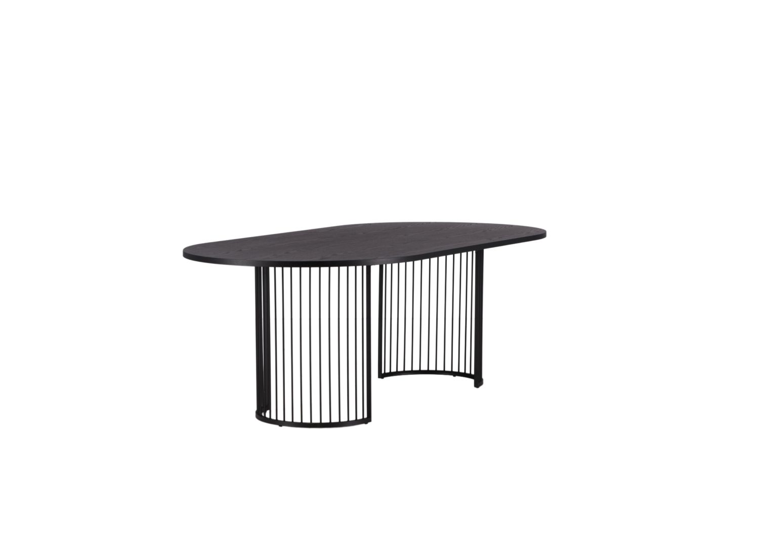 Table à manger Hamneskär noir vue sous un autre angle