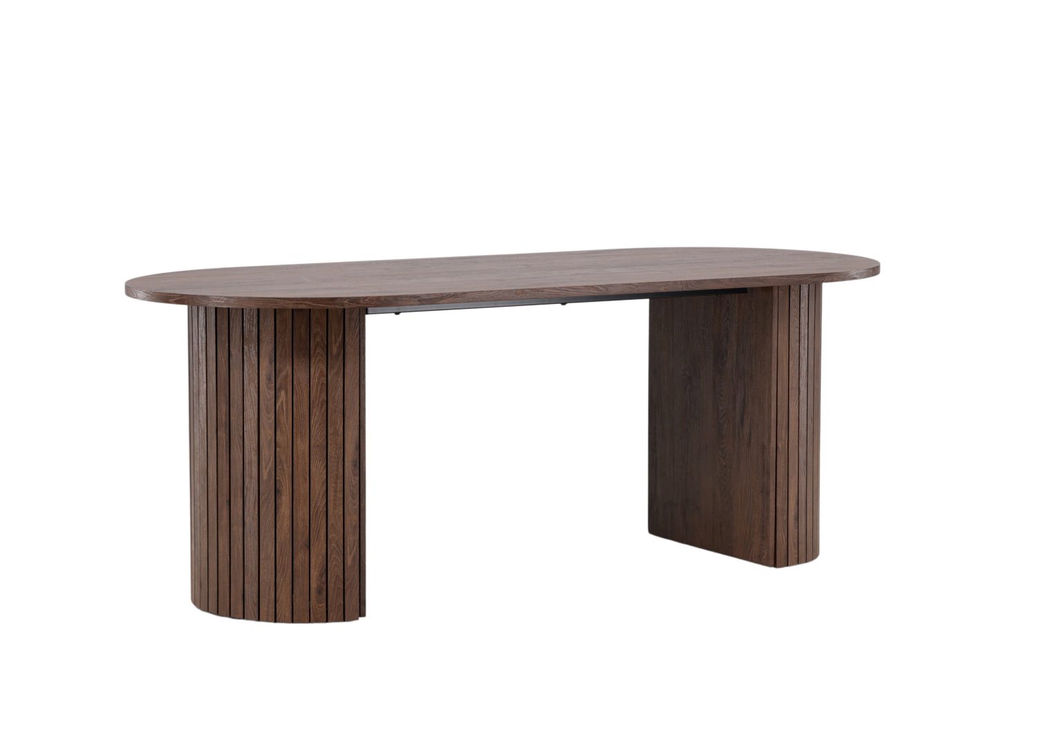 Vue produit de la table à manger Härön moka