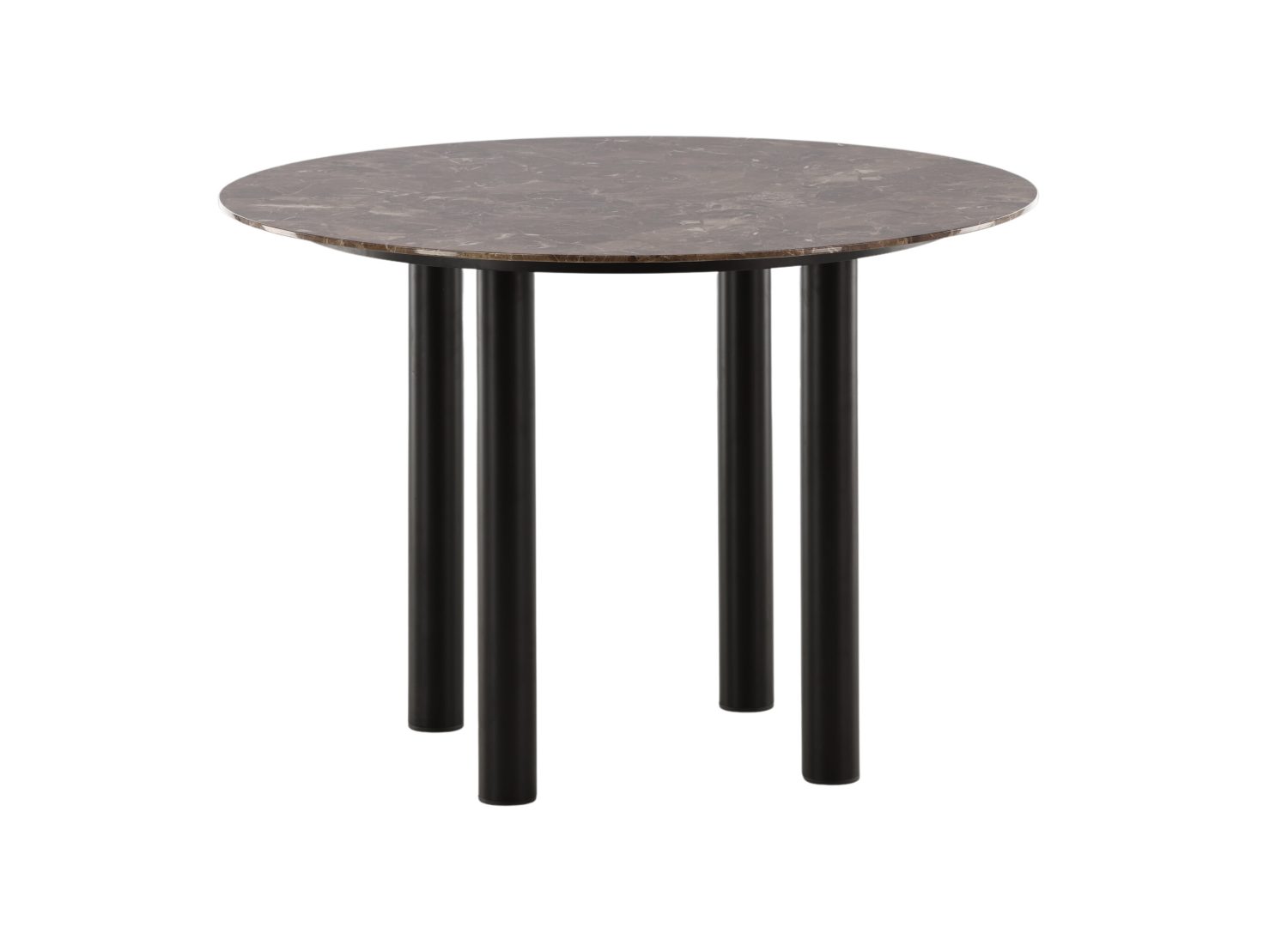 Table à manger Havsten noir vue sous un autre angle