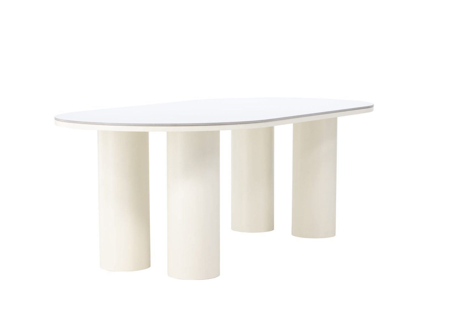 Table à manger Havstenssund blanc vue sous un autre angle