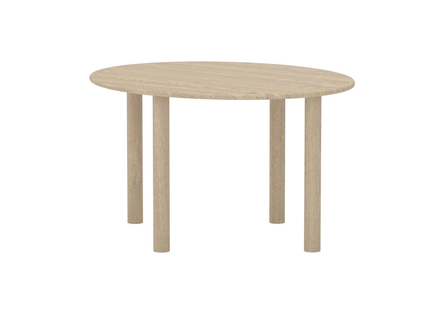 Vue produit de la table à manger Hilo naturel