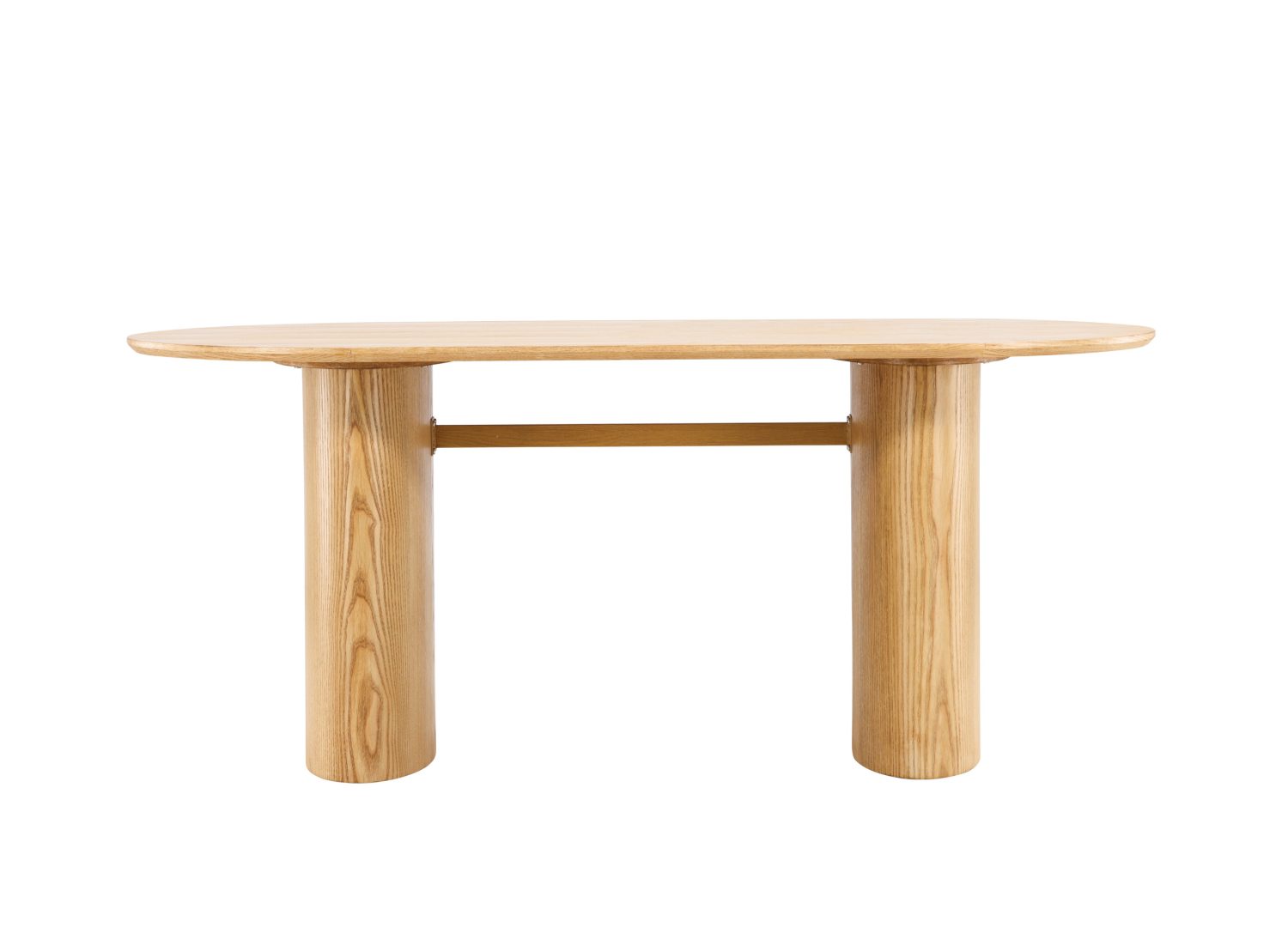 Détail de la table de repas Isolde naturel