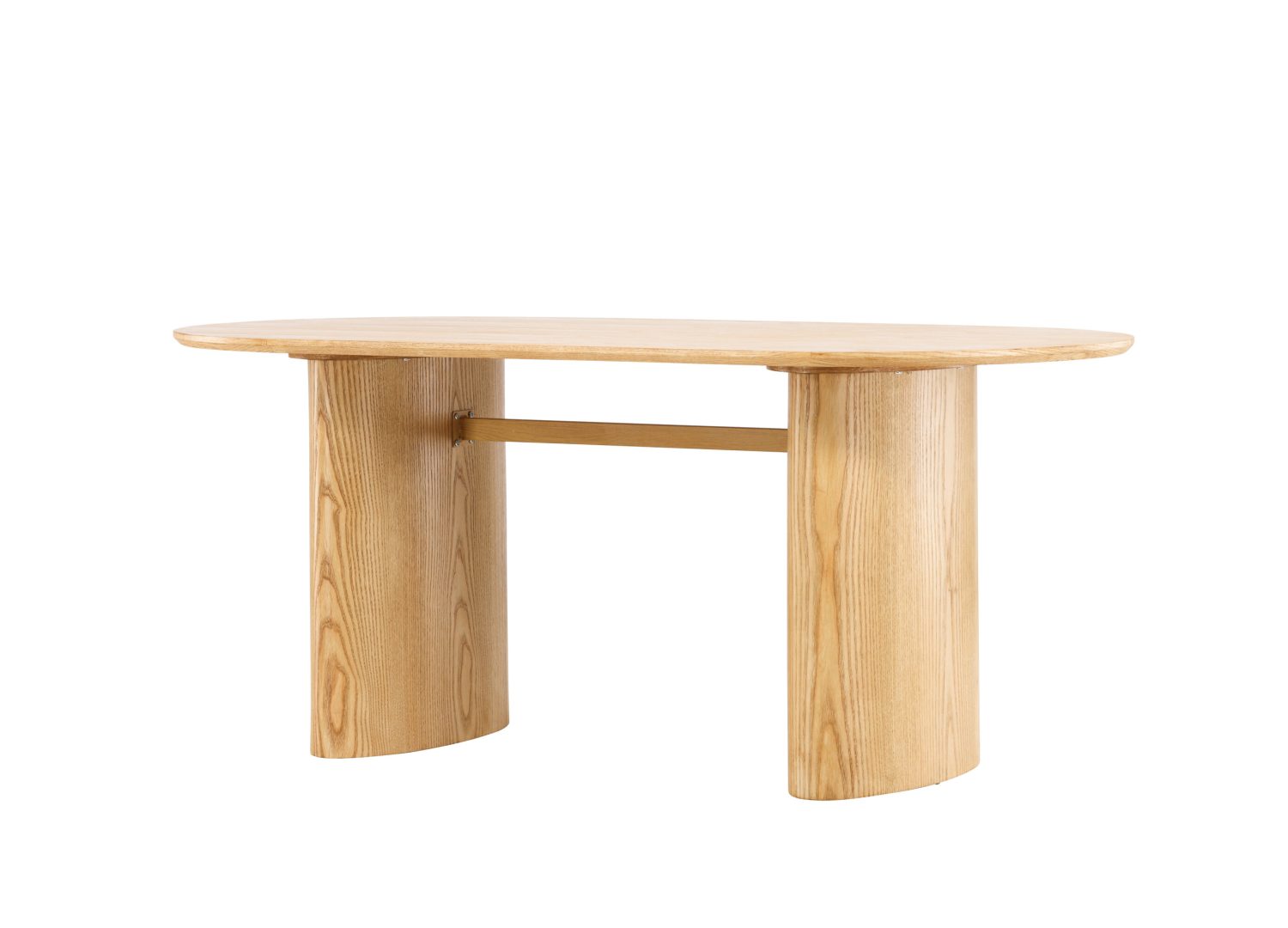 Table à manger Isolde naturel vue sous un autre angle