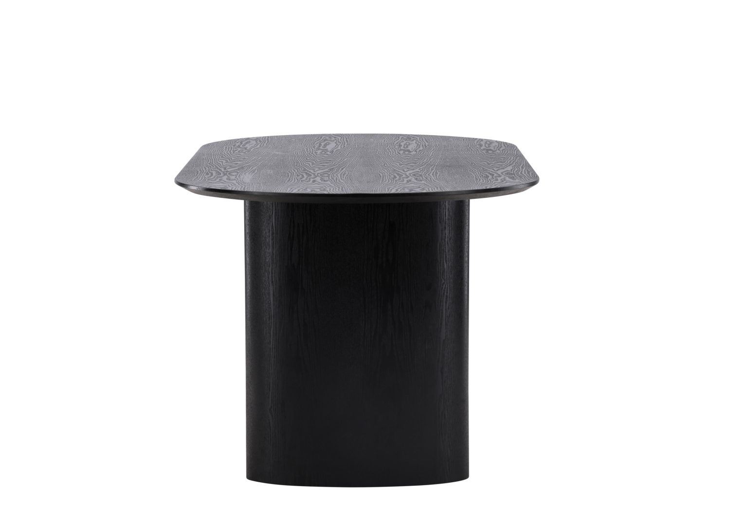 Détail de la table de repas Isolde noir