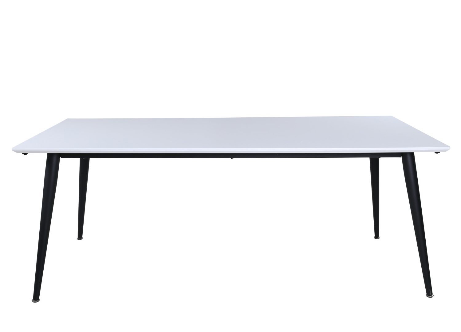 Détail de la table de repas Jimmy blanc