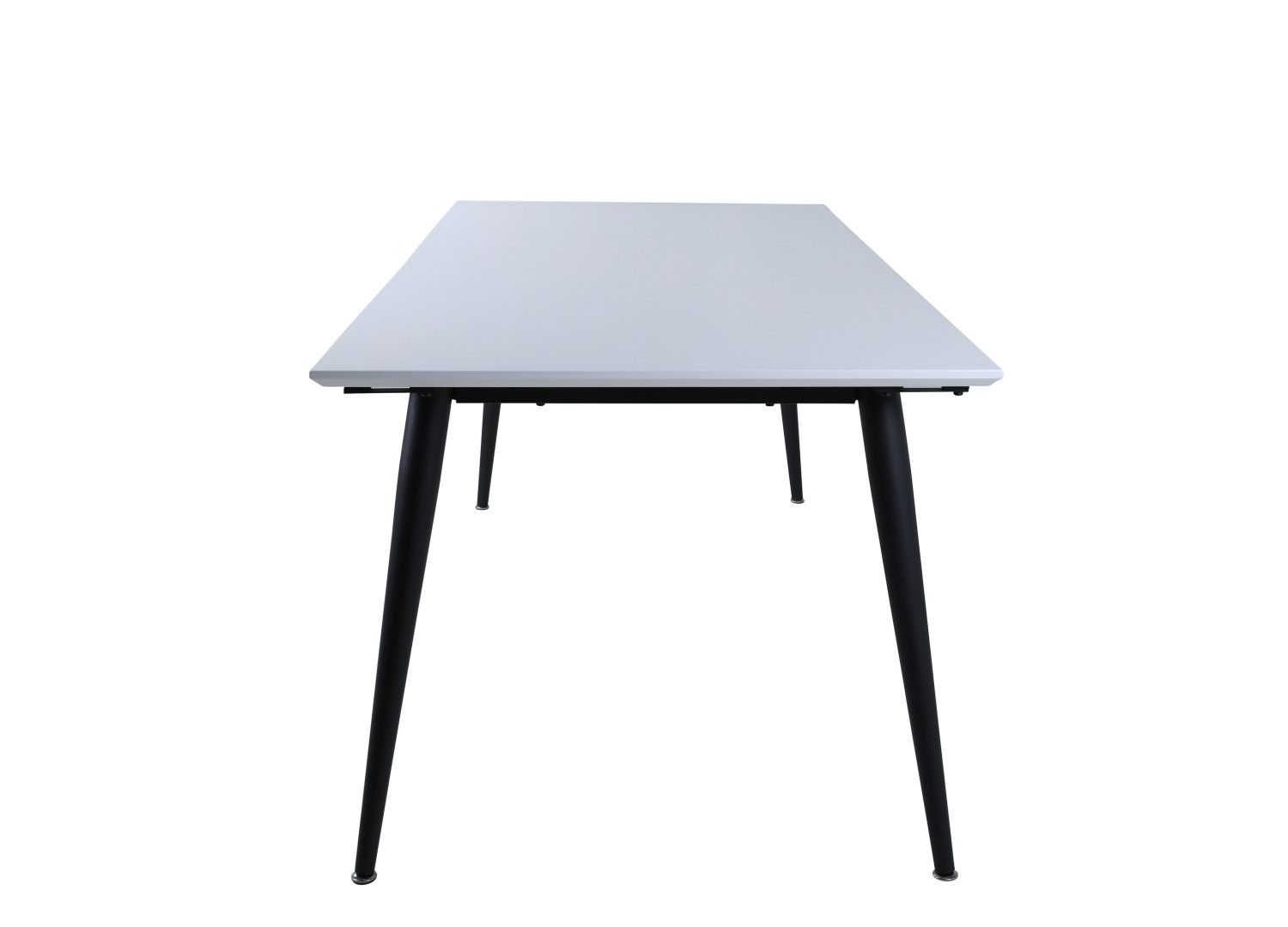 Vue produit de la table à manger Jimmy blanc