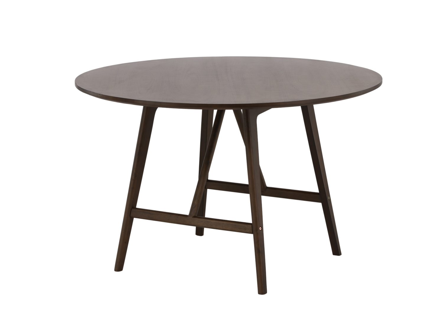 Table à manger Kaseidon marron foncé vue sous un autre angle