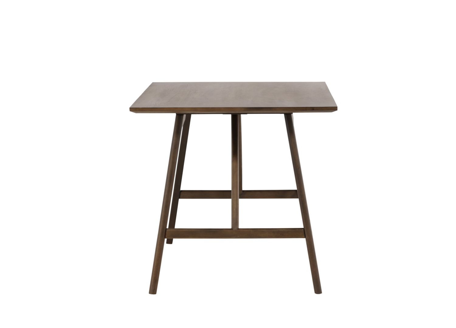 Détail de la table de repas Kaseidon marron foncé