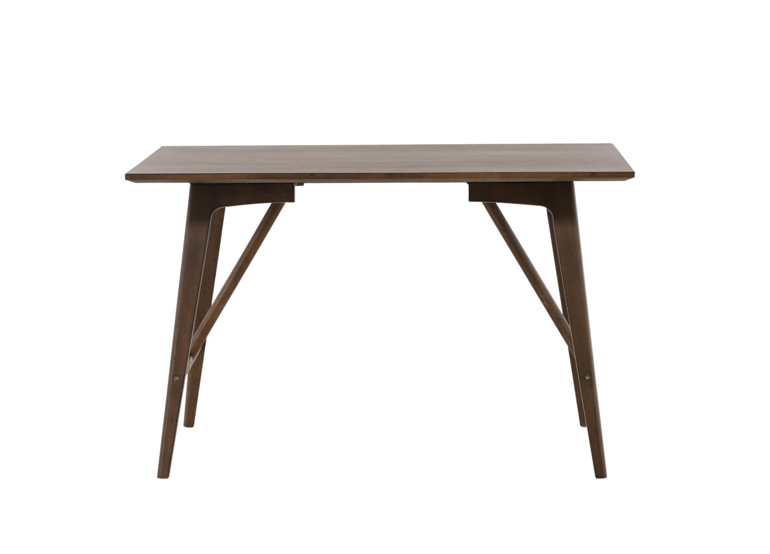 Détail de la table de repas Kaseidon marron foncé