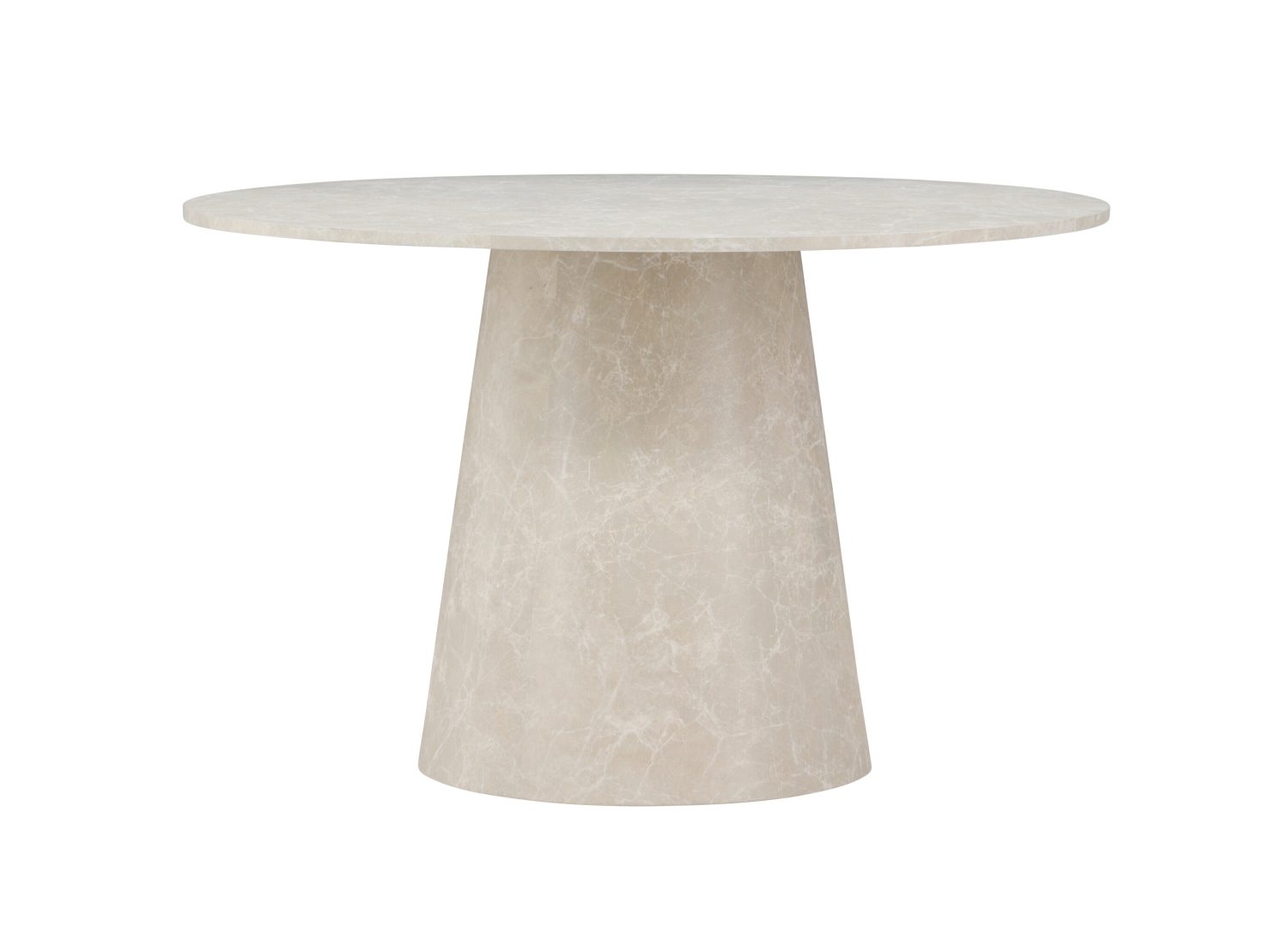 Table à manger Lanzo beige vue sous un autre angle