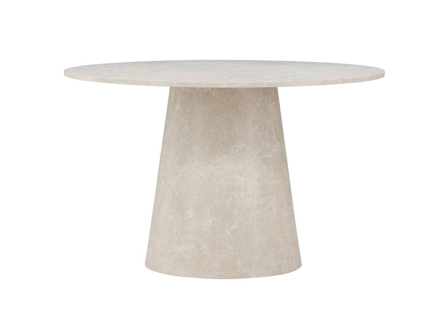 Vue produit de la table à manger Lanzo beige
