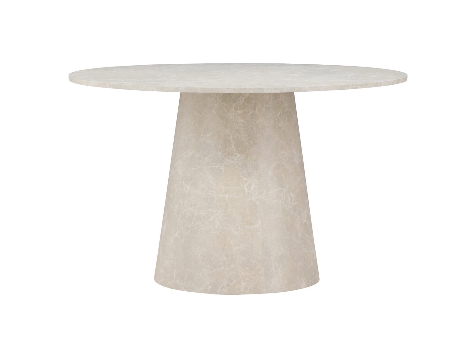 Table à manger Lanzo beige vue sous un autre angle