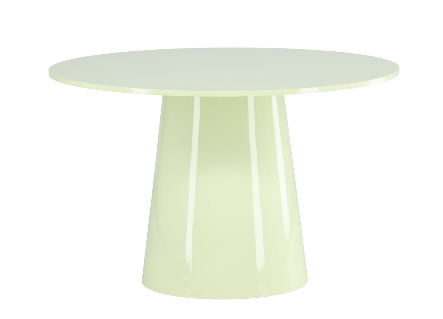 Vue produit de la table à manger Lanzo light green