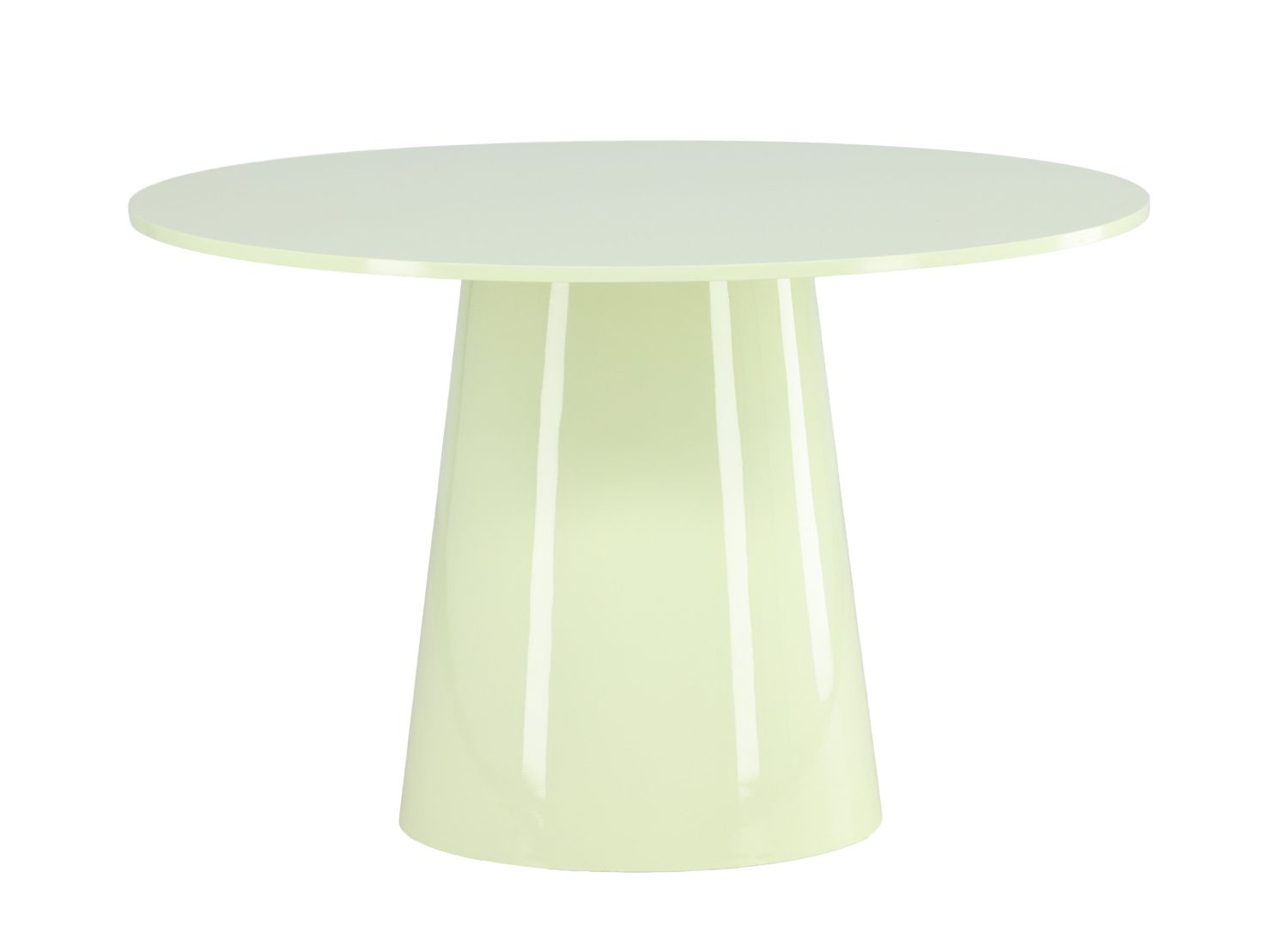 Table à manger Lanzo light green vue sous un autre angle
