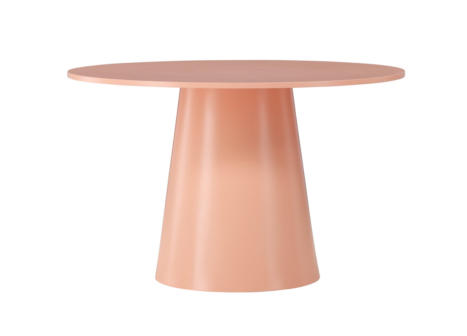 Vue produit de la table à manger Lanzo peach