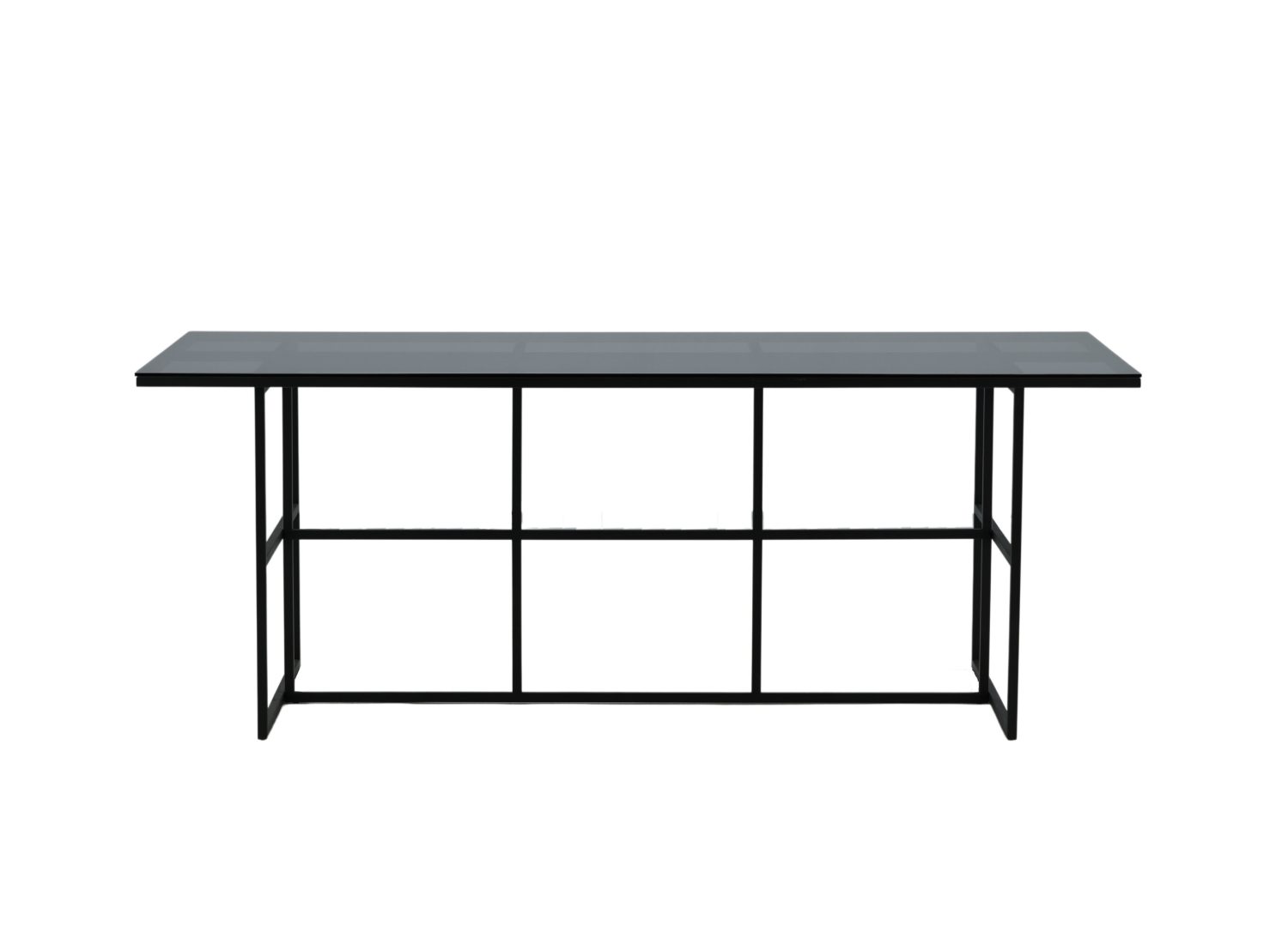 Détail de la table de repas Leif noir