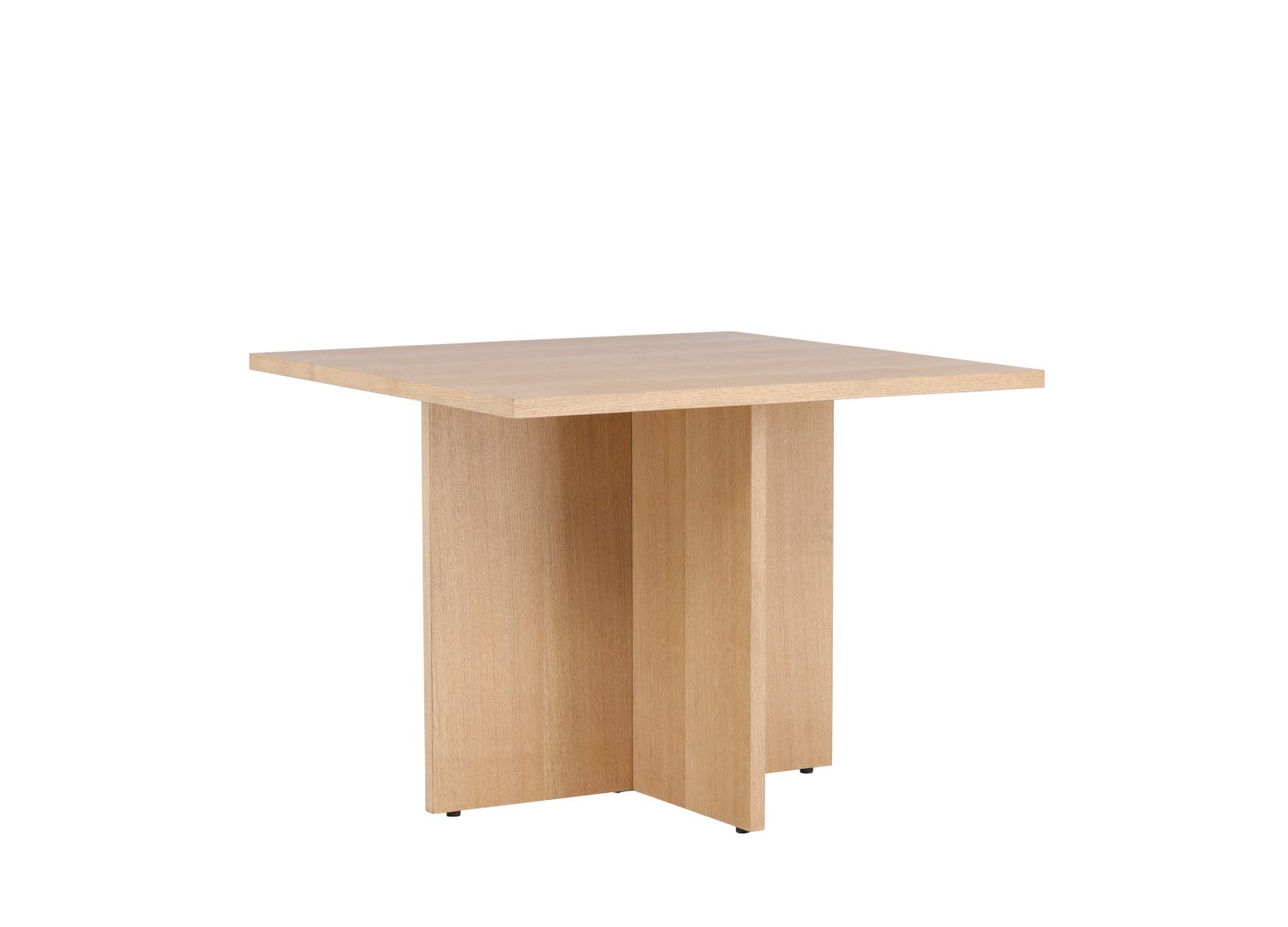 Vue produit de la table à manger Leo naturel