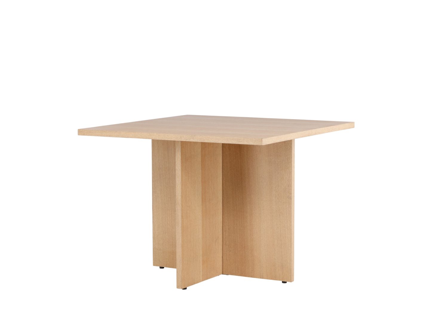 Table à manger Leo naturel vue sous un autre angle