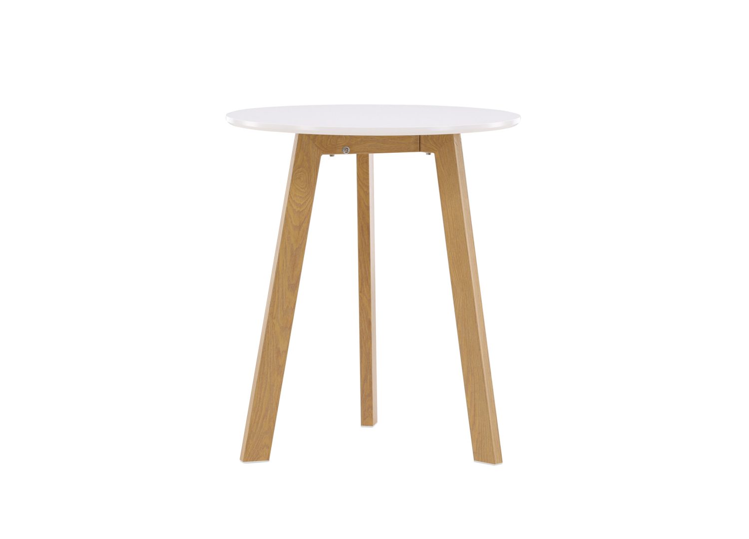Vue produit de la table à manger Leonora blanc