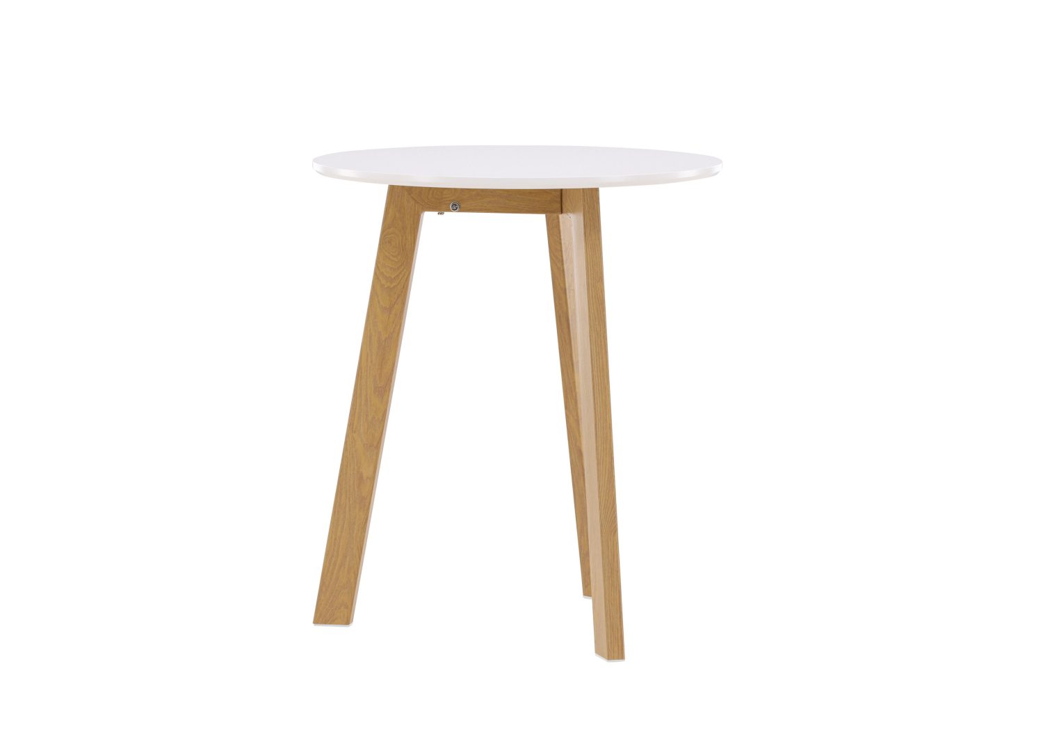 Détail de la table de repas Leonora blanc