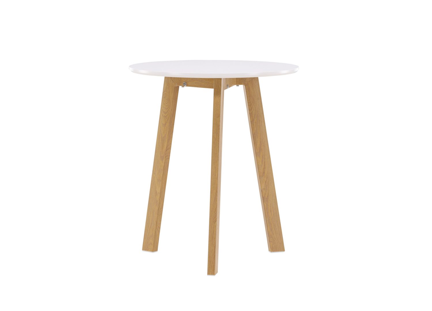 Table à manger Leonora blanc vue sous un autre angle