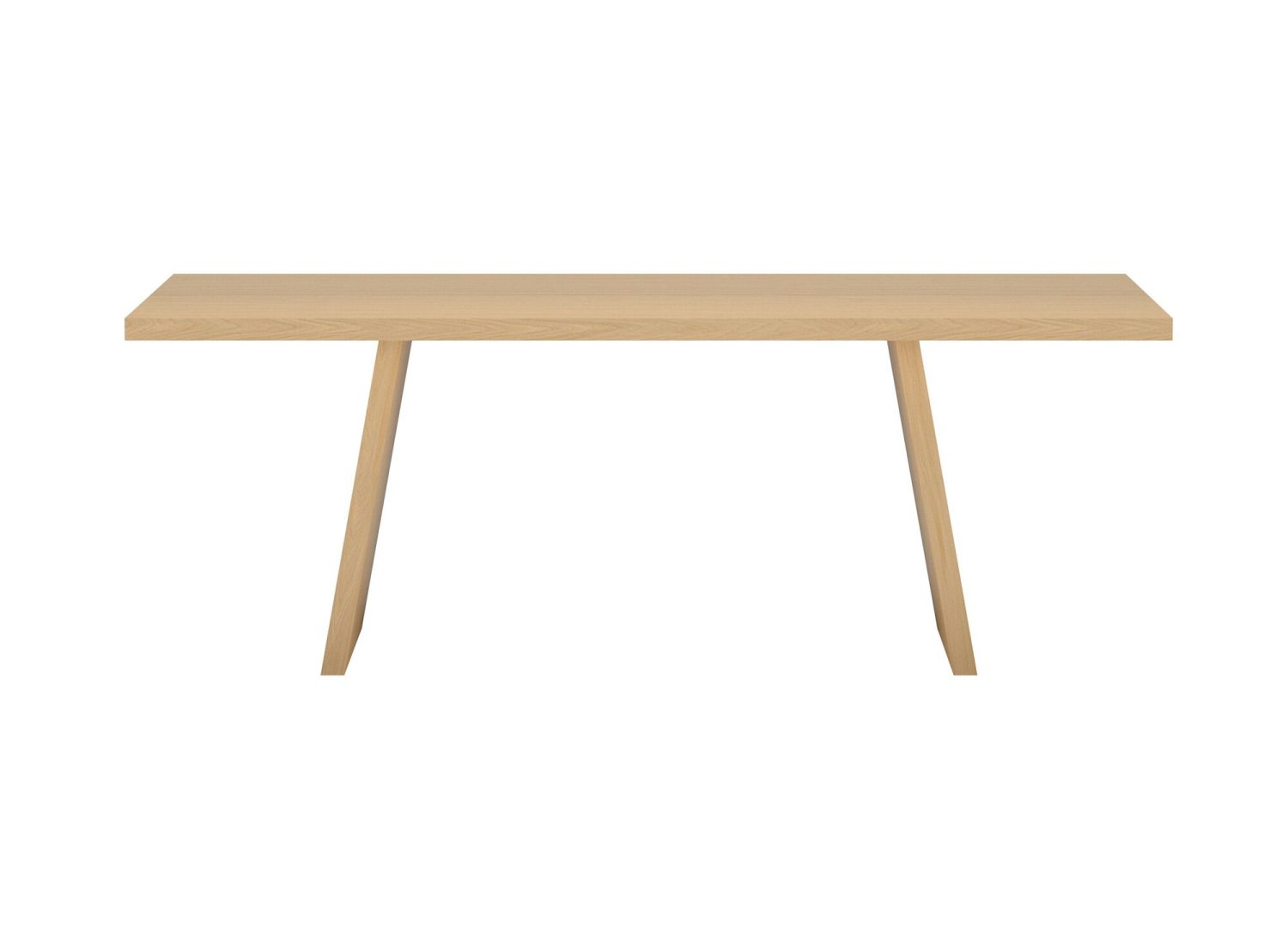 Détail de la table de repas Logga naturel