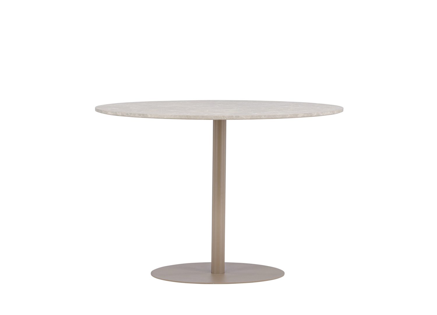 Détail de la table de repas Lycke beige