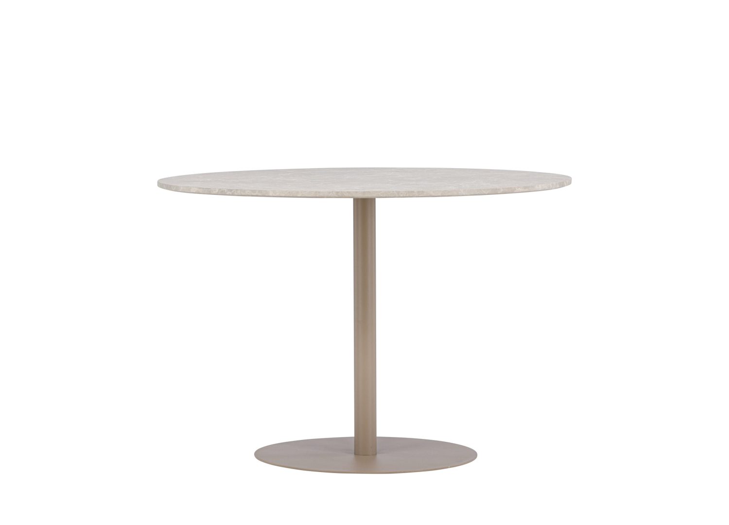 Détail de la table de repas Lycke beige