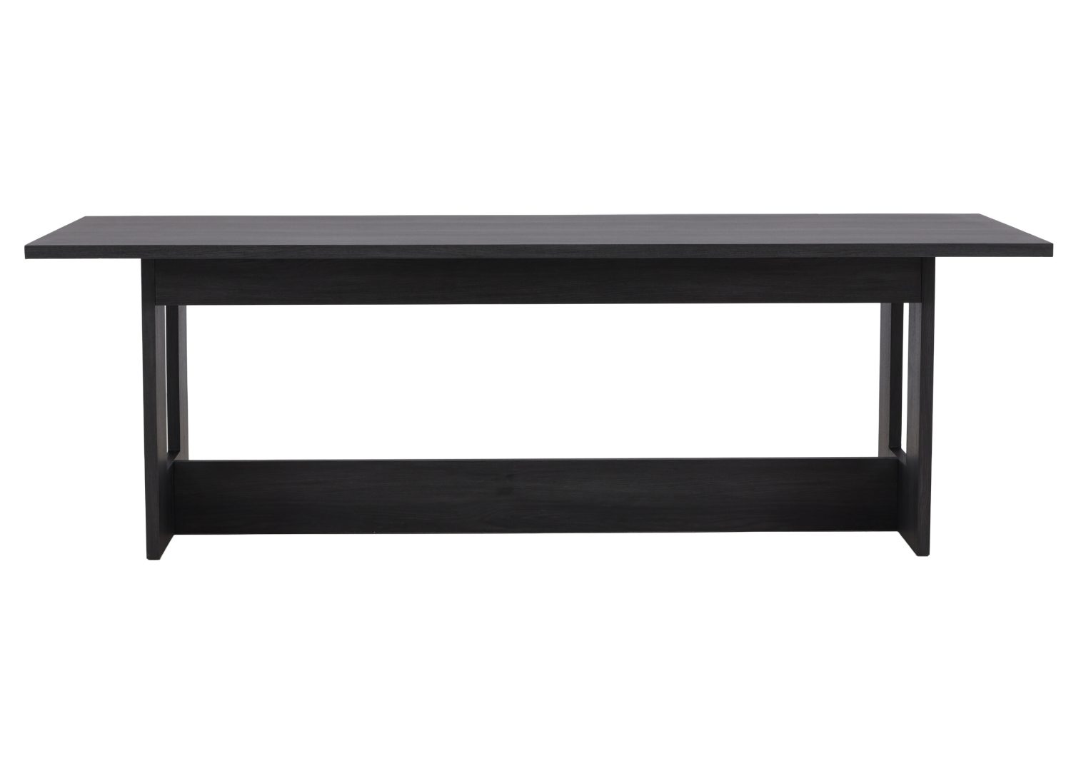 Détail de la table de repas Milly noir