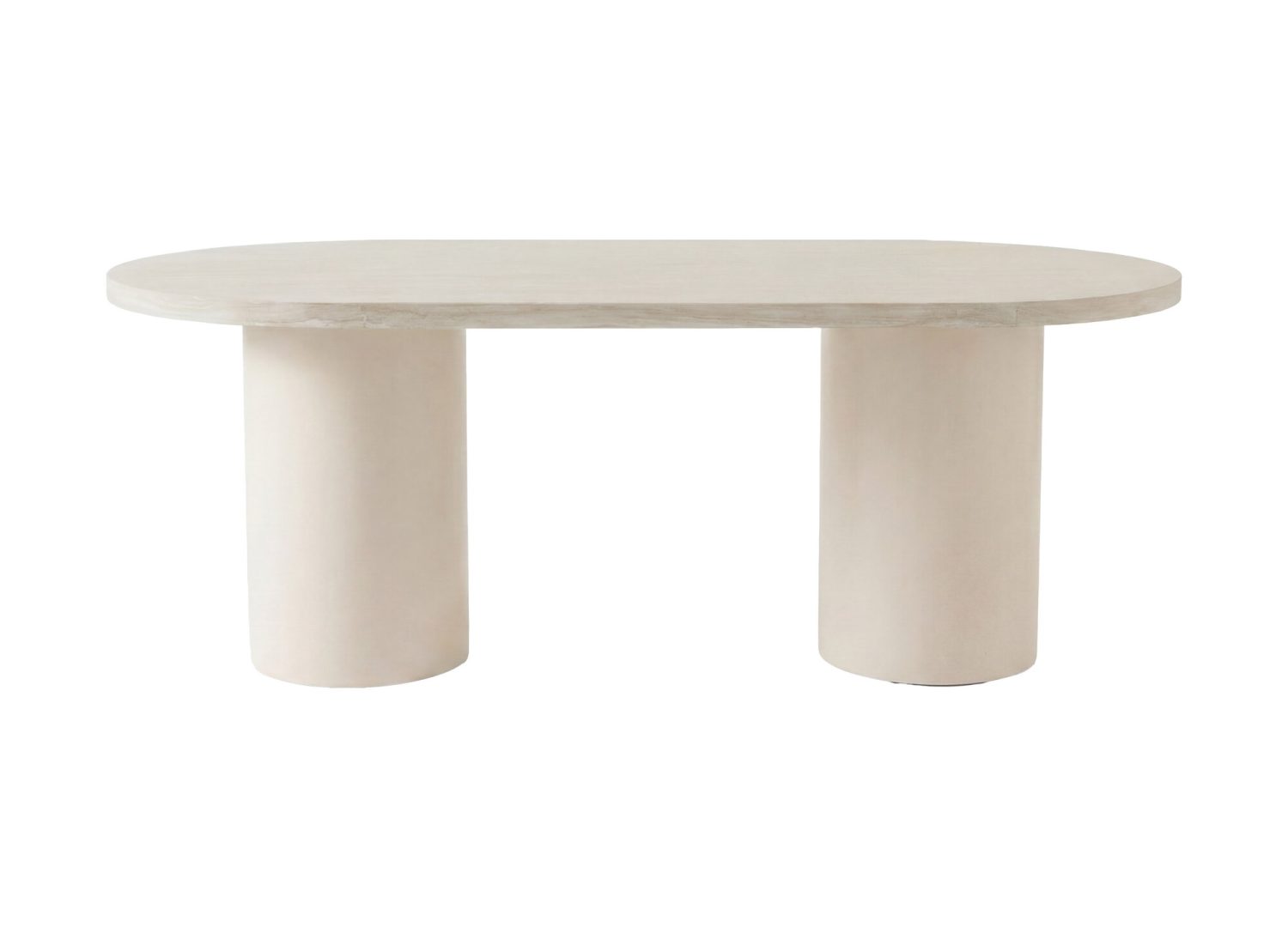 Table à manger Narvik beige vue sous un autre angle