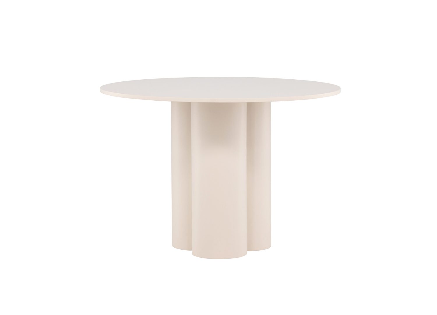 Table à manger Olivia beige vue sous un autre angle