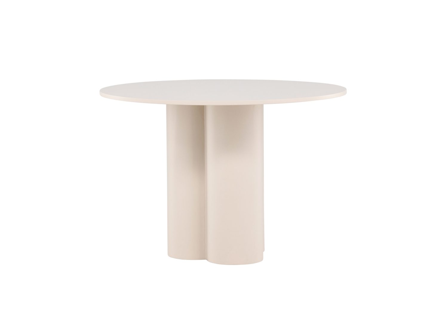Table à manger Olivia beige vue sous un autre angle
