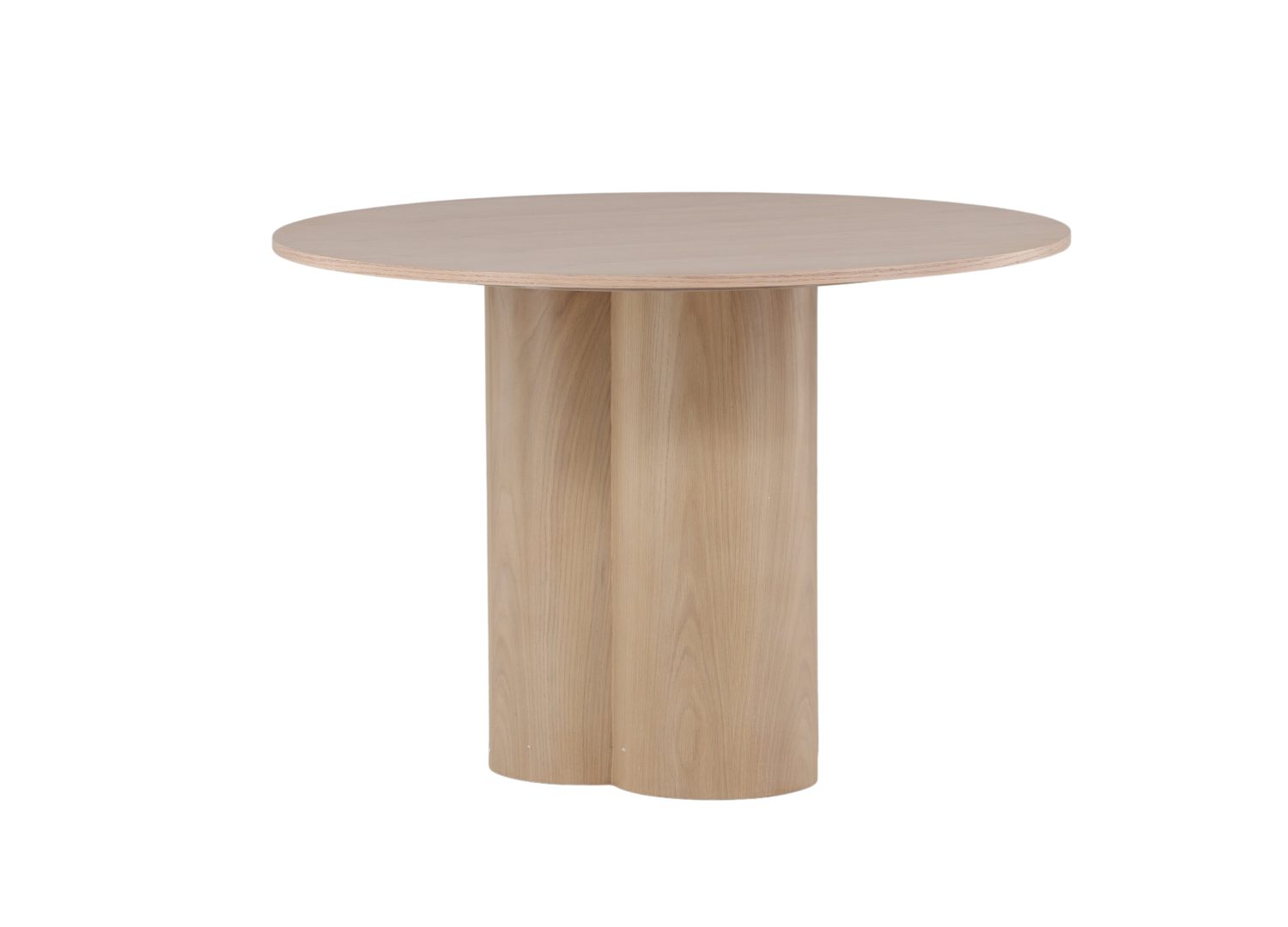 Détail de la table de repas Olivia blanchi
