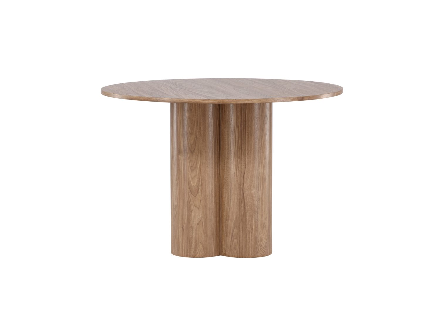 Détail de la table de repas Olivia marron