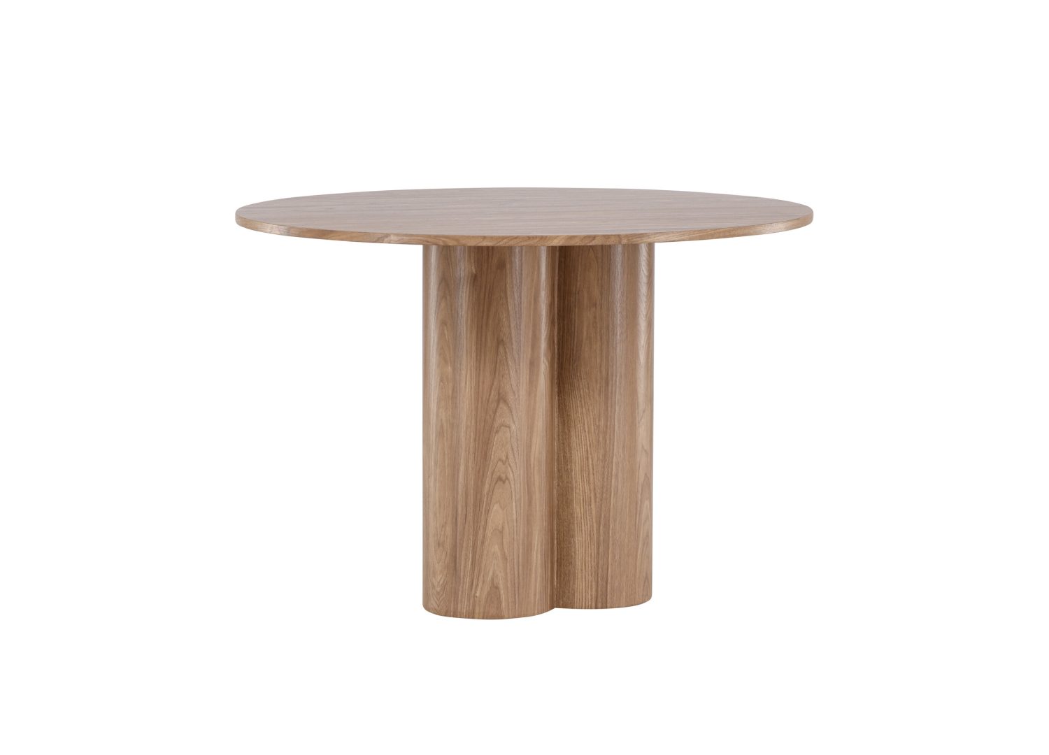 Détail de la table de repas Olivia marron