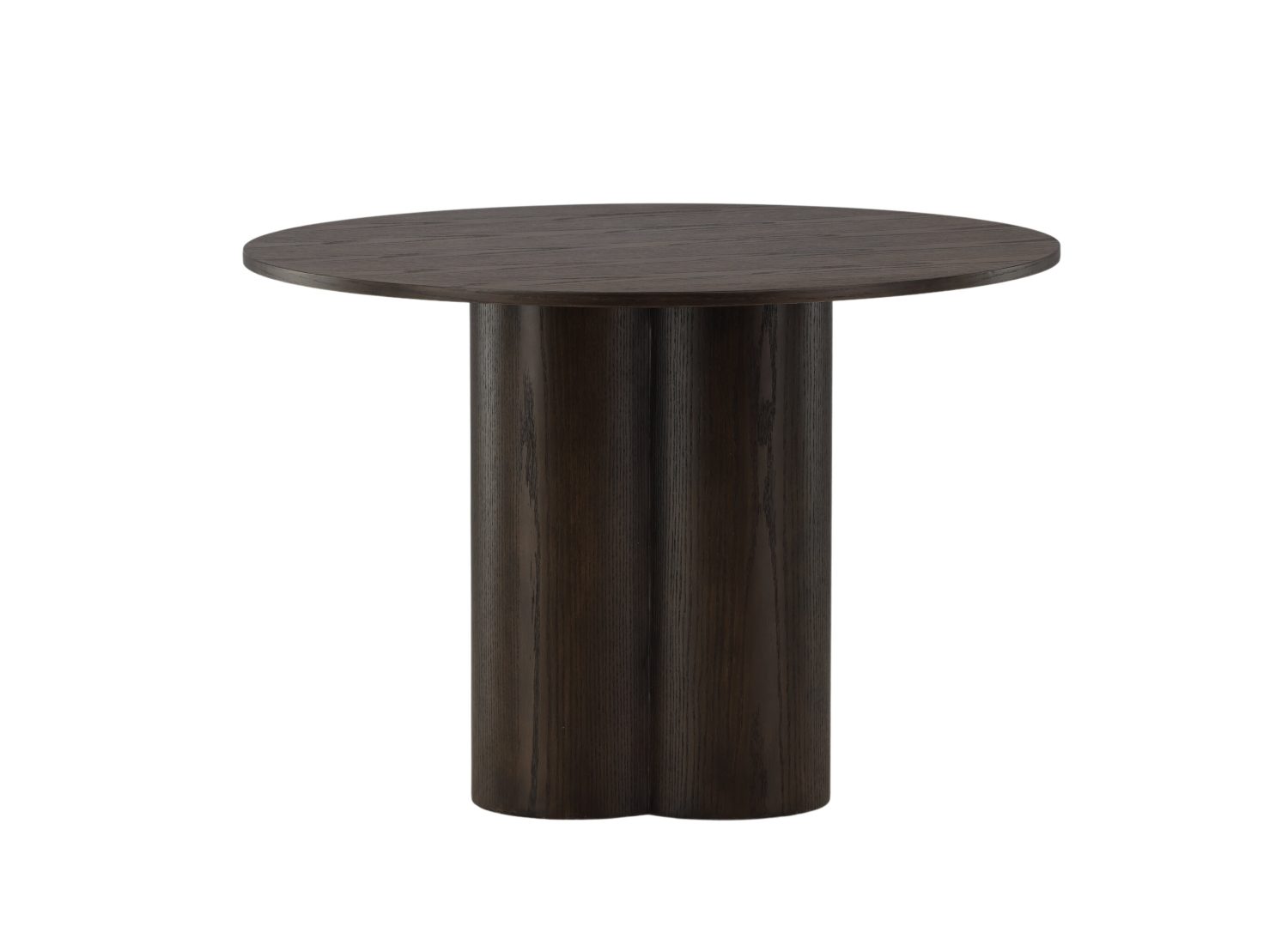 Détail de la table de repas Olivia moka