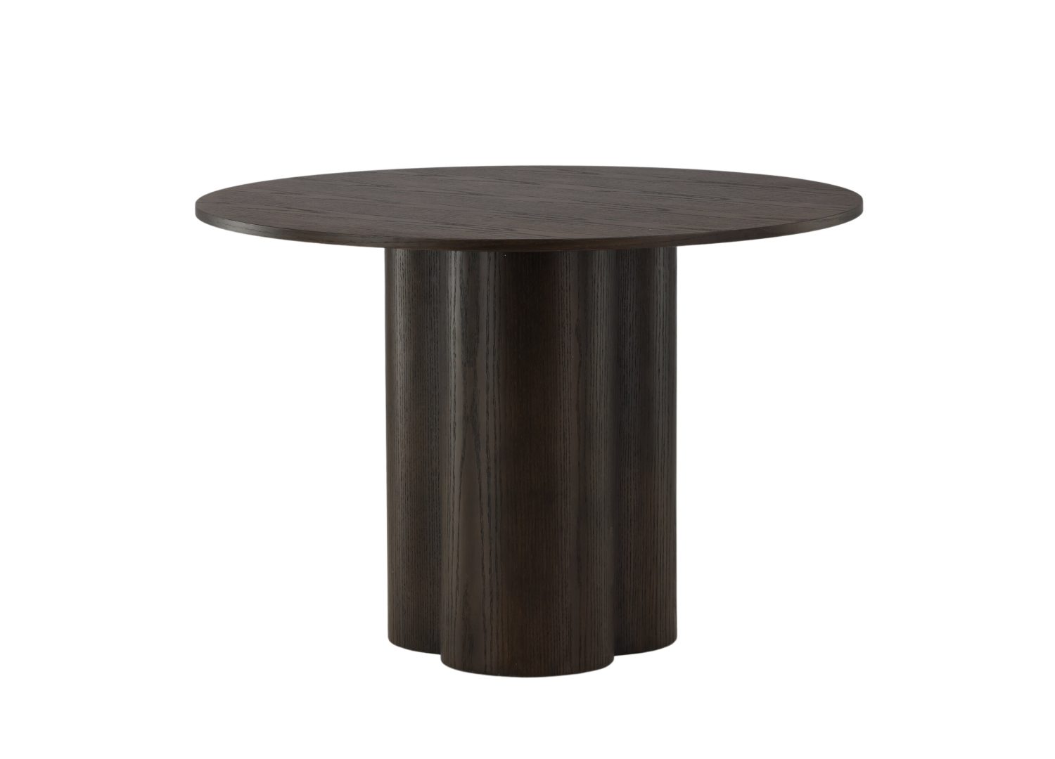 Vue produit de la table à manger Olivia moka