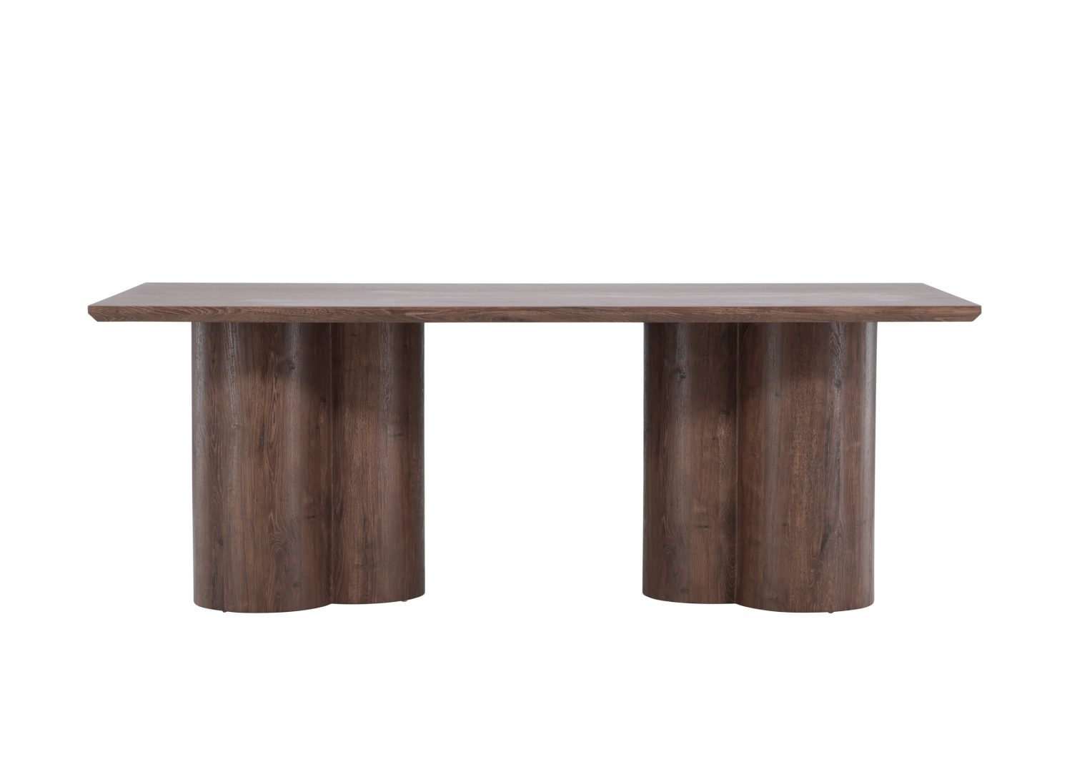 Détail de la table de repas Olivia moka
