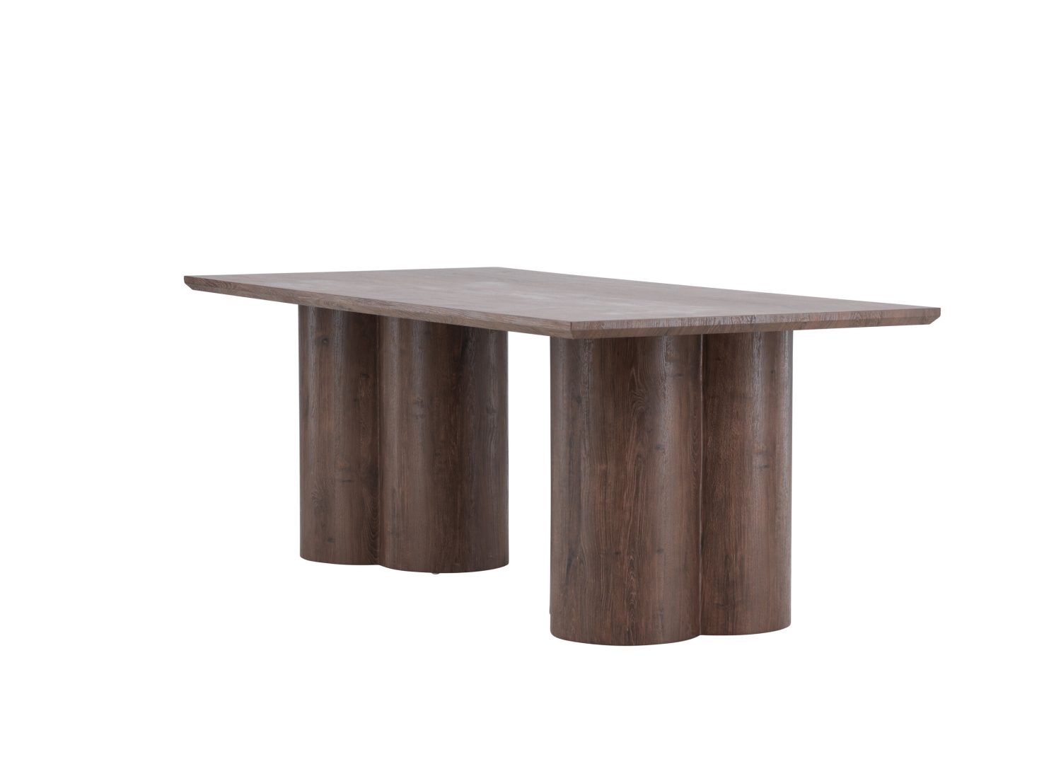 Vue produit de la table à manger Olivia moka