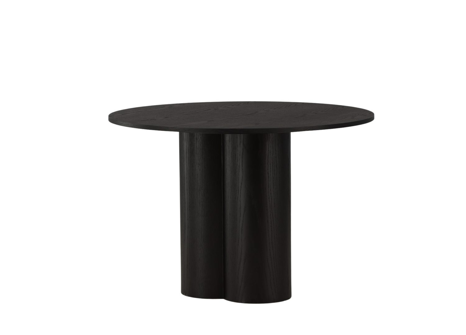 Détail de la table de repas Olivia noir