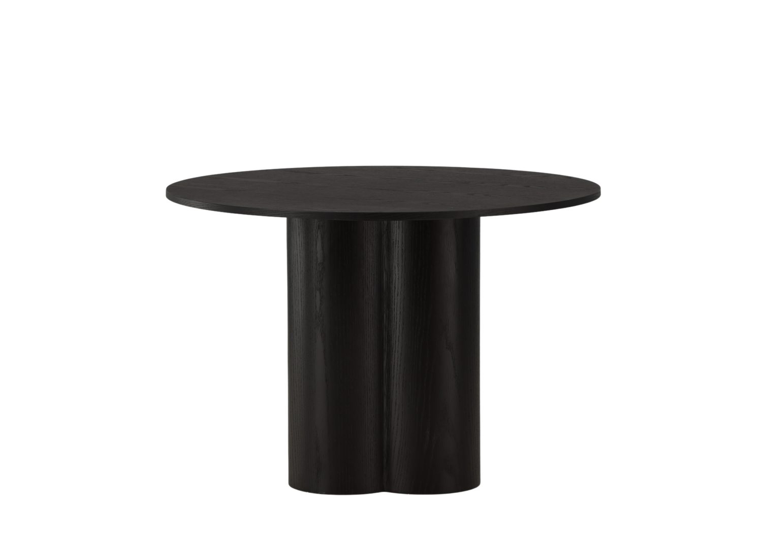 Détail de la table de repas Olivia noir