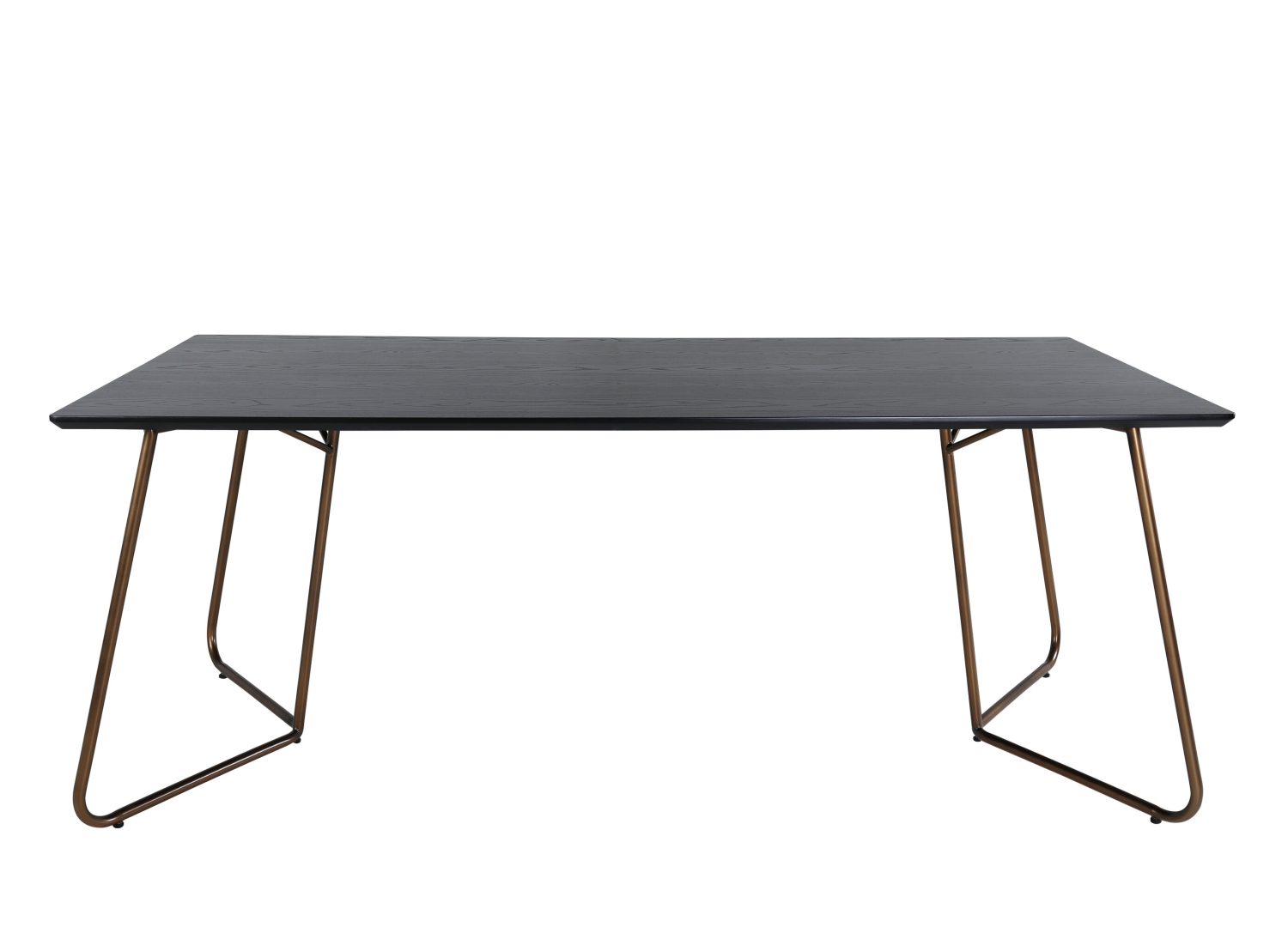 Détail de la table de repas Petra noir