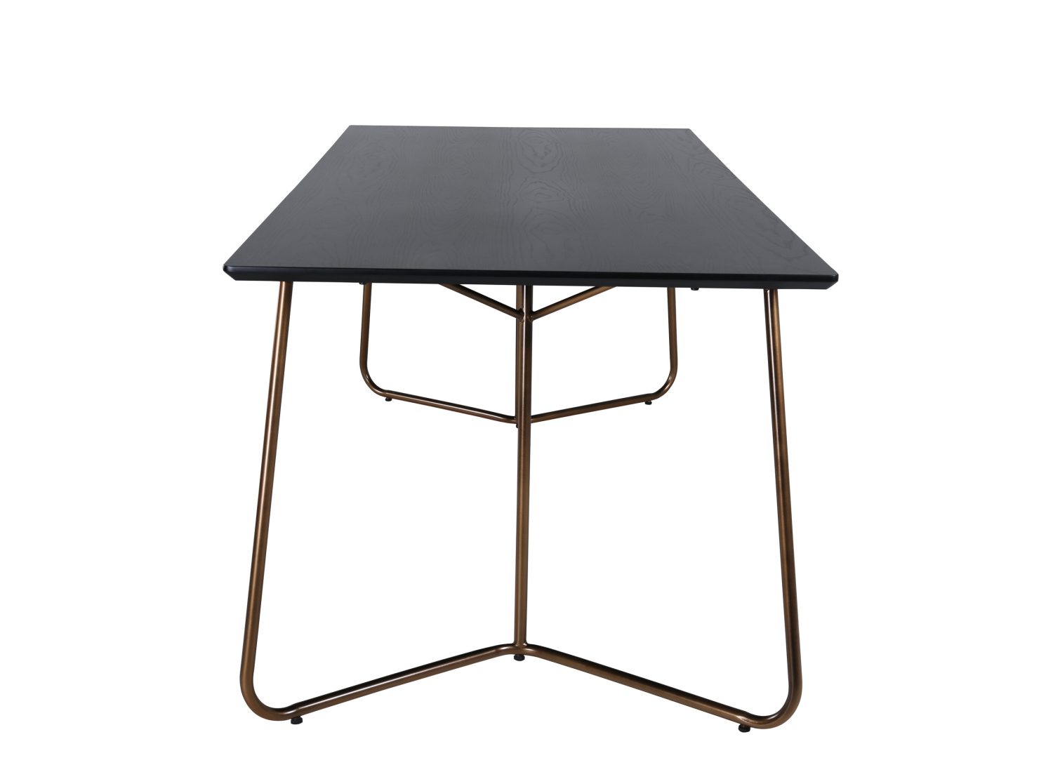 Vue produit de la table à manger Petra noir