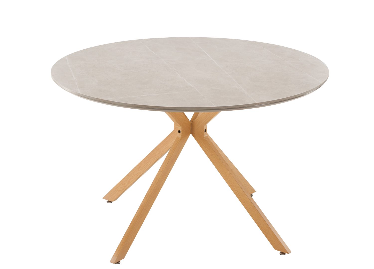 Détail de la table de repas Piazza gris