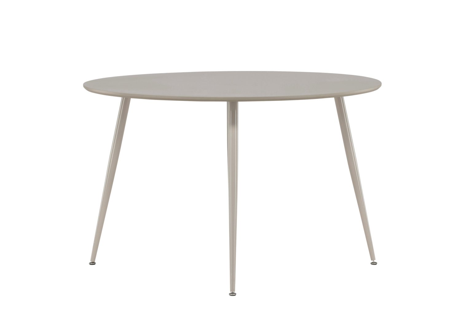 Détail de la table de repas Plaza beige